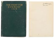 Ernest Hemingway Personally Owned & Signed Books, Gifted to His Hunting Guide Huck Mees -- Includes ''A Farewell to Arms'', ''Death in the Afternoon'' First Edition & ''The Fight for Everest: 1924''