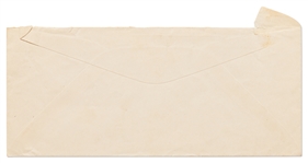 Lt. General George S. Patton Signed Free Frank War Department Envelope from 1943