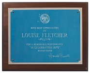 Oscar Winning Actress Louise Fletcher Award Lot