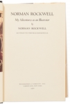 Norman Rockwell Signed First Edition of ''My Adventures as an Illustrator'' -- Uninscribed