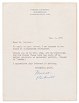 Norman Rockwell Letter Signed with a Warm Invitation to Visit the Old Corner House Museum