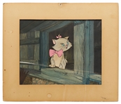 Disney Animation Cel of Marie the Kitten from Aristocats