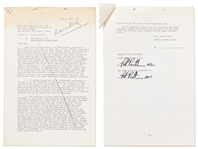 Marlon Brando Signed 32pp. Contract to Star as Col. Walter Kurtz in  ''Apocalypse Now'' -- Lot Also Includes ''Apocalypse Now'' Documents Signed by The Doors, Harry Dean Stanton, Colleen Camp & More