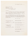 Marlon Brando Signed 32pp. Contract to Star as Col. Walter Kurtz in  ''Apocalypse Now'' -- Lot Also Includes ''Apocalypse Now'' Documents Signed by The Doors, Harry Dean Stanton, Colleen Camp & More