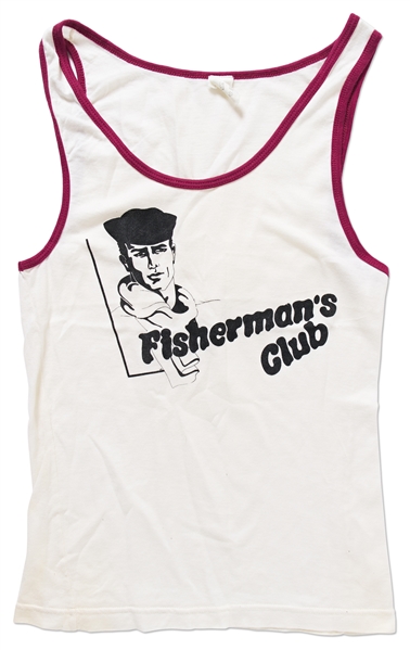 Freddie Mercury's Personally Owned Tank Top from the Munich Gay Sauna, Fisherman's Club