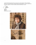 Bob Dylan Signed Double Album ''Blonde on Blonde'' -- With a COA From Dylan's Manager, Jeff Rosen