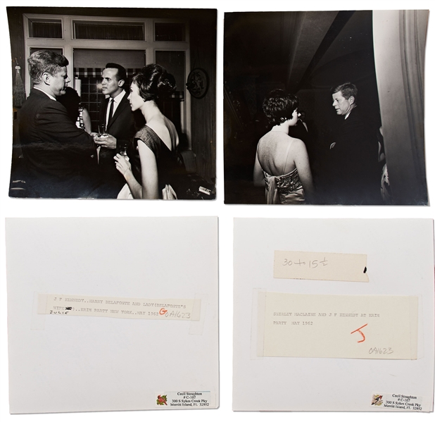 Cecil W. Stoughton's Personal Photo Album of John F. Kennedy's Birthday Party in 1962, Following the Madison Square Garden Event