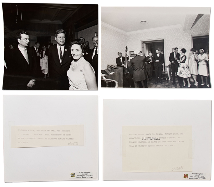 Cecil W. Stoughton's Personal Photo Album of John F. Kennedy's Birthday Party in 1962, Following the Madison Square Garden Event