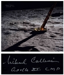 Michael Collins Signed 20 x 16 Photo -- The Eagle has landed