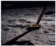 Michael Collins Signed 20'' x 16'' Photo -- ''The Eagle has landed''
