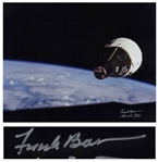 Frank Borman Signed 20 x 16 Photo of Gemini 7 in Space