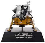 Apollo 16 Astronaut Charlie Duke Signed Lunar Module Model