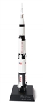 Fred Haise Signed Apollo Saturn V Rocket Model
