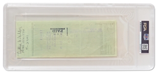 Barack Obama Check Signed from the ''Friends of Barack Obama'' Bank Account -- Encapsulated by PSA/DNA