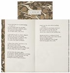 First Edition of Sylvia Plaths Poem A Winter Ship -- One of Only 60 Copies Extant, Personally Owned by Sylvia Plath