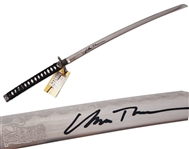 Uma Thurman Signed Katana Sword, Her Weapon From Kill Bill