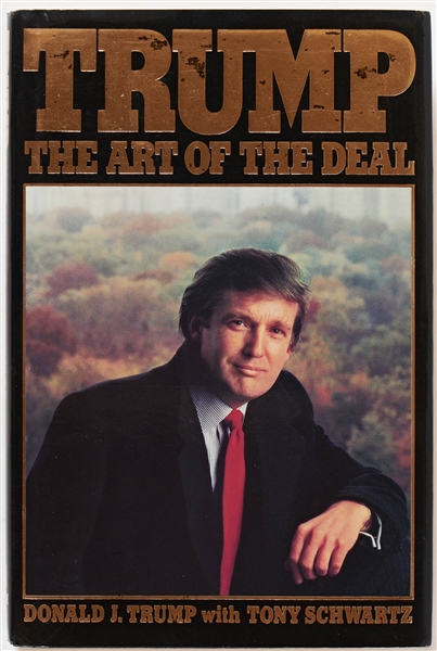 Donald Trump Signed First Edition of The Art of the Deal -- With PSA/DNA COA