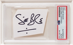 Huge 27.5'' x 30'' Signed Photo Display of the Rock Band Cream -- With PSA & Beckett Encapsulated Signatures of Eric Clapton, Jack Bruce & Ginger Baker