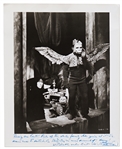 Lot of Four 8 x 10 MGM Publicity Stills for Wizard of Oz Signed by Margaret Hamilton, aka The Wicked Witch of the West