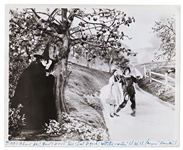 Lot of Four 8 x 10 MGM Publicity Stills for Wizard of Oz Signed by Margaret Hamilton, aka The Wicked Witch of the West