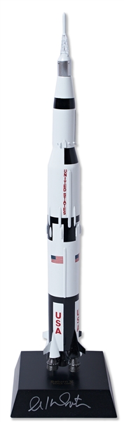 William Shatner Signed Apollo Saturn V Rocket Model