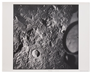 Original 20 x 16 Large Format Photograph from NASAs Apollo Metric Program -- The High Resolution Lunar Mapping Project