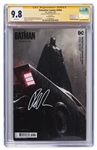 Robert Pattinson Signed Detective Comics with The Batman Cover Artwork -- Encapsulated by CGC