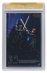 Carrie Fisher, Anthony Daniels & Kenny Baker Signed Comic, ''Star Wars: Princess Leia'' #1 -- Encapsulated & Graded 9.8 Mint by CGC