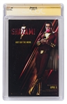 Zachary Levi Signed ''Shazam!'' #4 Comic Book -- CGC Encapsulated & Graded 9.8