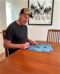 Nirvana's ''Nevermind'' LP Record Album, with a Signed Description by Art Director Robert Fisher Regarding the Famous Cover Artwork