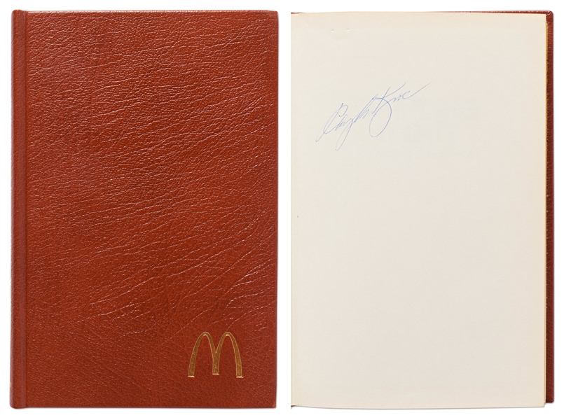 Ray Kroc Signed Copy of ''Grinding It Out: The Making of McDonald's'' -- Near Fine