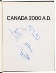 Apollo 11 Crew-Signed Book -- Boldly Signed by All Three -- With Zarelli COA