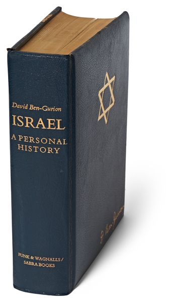 David Ben-Gurion Signed Limited Edition of ''Israel: A Personal History''