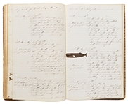 19th Century Whaling Logbook of the Bark President Out of New Bedford -- Documenting an Expedition from 1867-1868