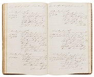 19th Century Whaling Logbook of the Bark President Out of New Bedford -- Documenting an Expedition from 1867-1868