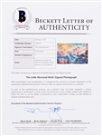 ''The Little Mermaid'' Cast-Signed 11'' x 17'' Photo -- Signed by Jodi Benson as Ariel, Christopher Barnes as Prince Eric & Pat Carroll as Ursula -- With Beckett COA