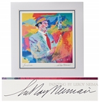 LeRoy Neiman Signed Lithograph of Frank Sinatra Duets