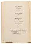John Steinbeck Signed Limited First Edition of ''The Red Pony''