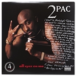 2Pac All Eyez on Me Album Signed by Photographer Ken Nahoum Who Describes How He Captured the Revealing Photos of Tupac