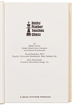 Bobby Fischer Signed First Edition of ''Bobby Fischer Teaches Chess'' -- With University Archives COA