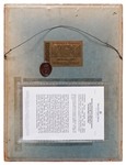 Thomas Jefferson Presidential Free Frank Signature on a Holograph Envelope Entirely in Jefferson's Hand -- Jefferson Addresses Cover to Georgia Governor John Milledge