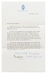 Prince Charles and Princess Diana Signed Thank You Letter for Their Wedding Gift