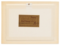 Disney Animation Screen-Used Cel of Jiminy Cricket