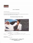 Michael Jackson ''Thriller'' Album with Handwritten Memory of How the Famous Photos Were Captured by Photographer Dick Zimmerman