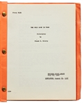 Frank D. Gilroy Script from 1968, ''The Only Game in Town'' Starring Elizabeth Taylor and Warren Beatty