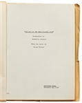 Script from the 1956 Film ''The Man in the Gray Flannel Suit'', Written by Academy Award Nominated Screenwriter Nunnally Johnson