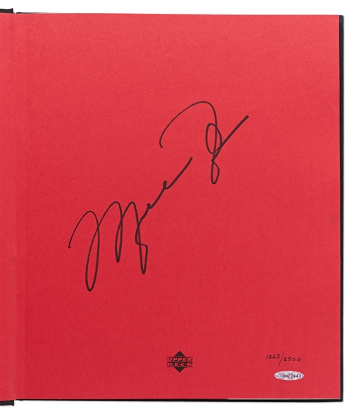 Michael Jordan Signed Limited Edition of ''Rare Air / Michael on Michael'' -- With Upper Deck Hologram