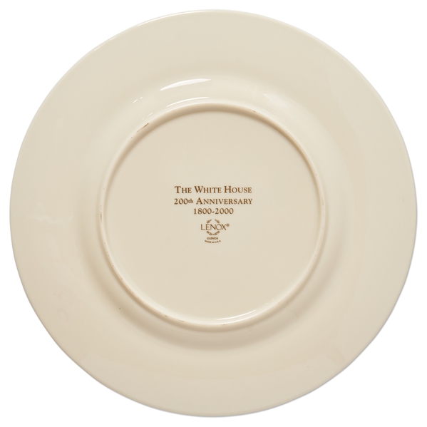 Bill Clinton 200th Anniversary White House China Salad Plate