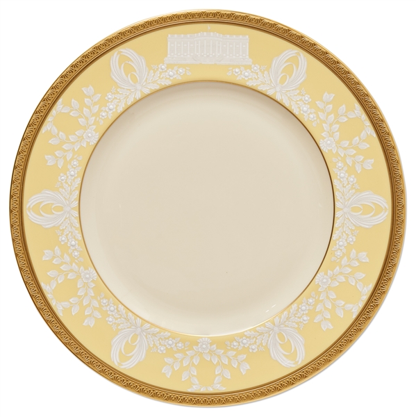 Bill Clinton 200th Anniversary White House China Dessert Plate