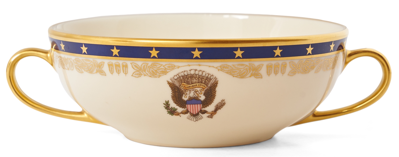 Franklin D. Roosevelt White House China Bowl from the Lenox Exhibit Collection